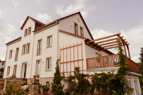 Charly Schötz Werbefotograf Landhaus Porschdorf Sächsische Schweiz Außen
