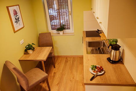 Charly Schötz Werbefotograf Landhaus Porschdorf Sächsische Schweiz Küche