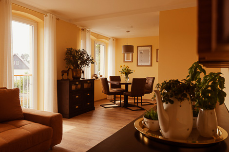 Charly Schötz Werbefotograf Landhaus Porschdorf Sächsische Schweiz Wohnzimmer