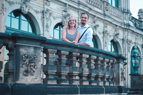 Charly Schötz Paarshooting Dresden Zwinger Sonnenschein