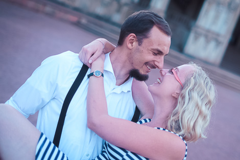 Charly Schötz Paarshooting Dresden Zwinger Sonnenschein