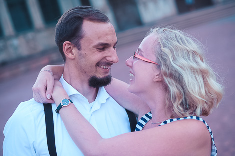 Charly Schötz Paarshooting Dresden Zwinger Sonnenschein